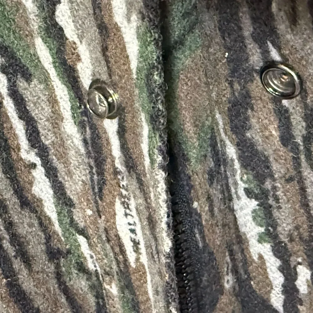 Vintage Cabela's GORE-TEX Realtree Trebark Camo Hunting Field Jacket Sz M READ